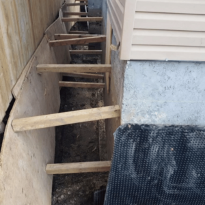 Foundation Waterproofing Project 7